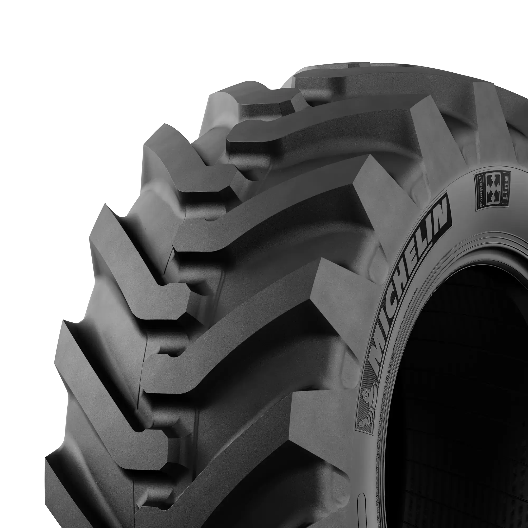 Tire MICHELIN POWER CL 460/70 -24 159A8 IND TL tire + rim Square