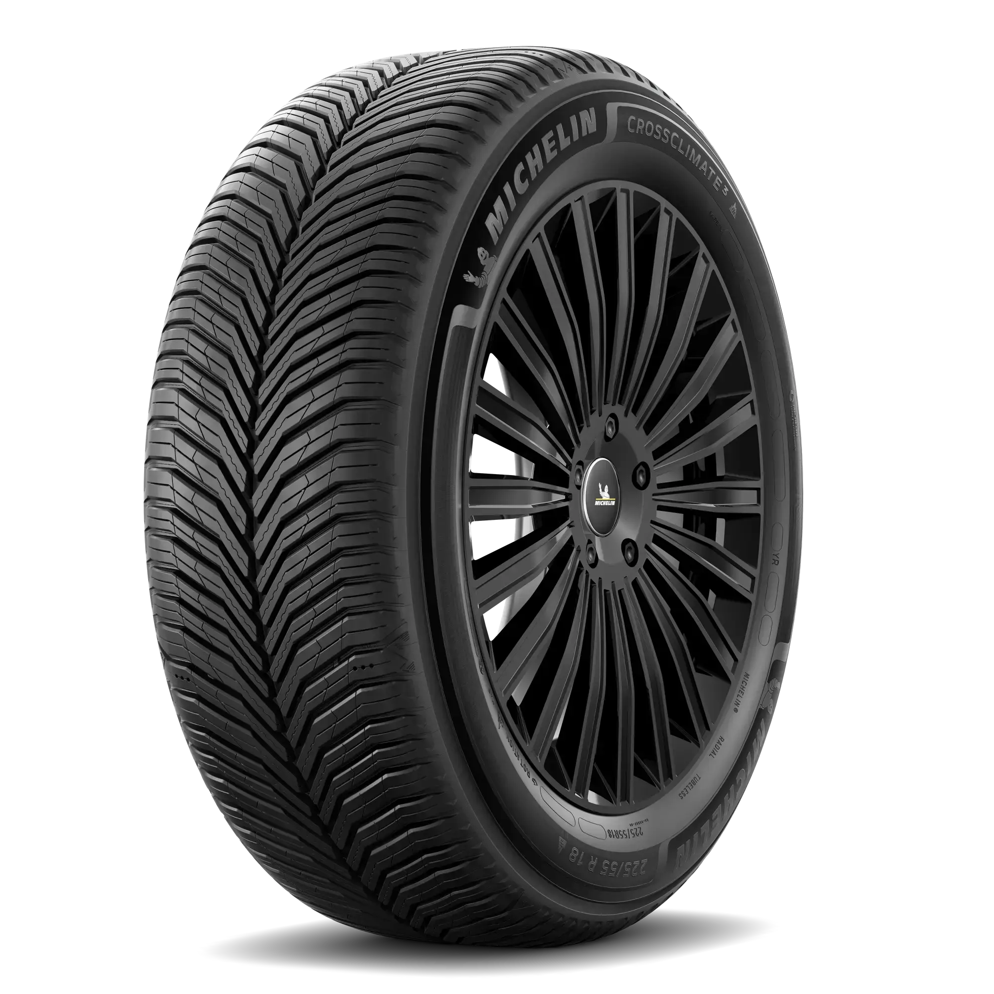 Michelin CrossClimate 3 패턴 이미지 - V자 트레드 사계절 타이어