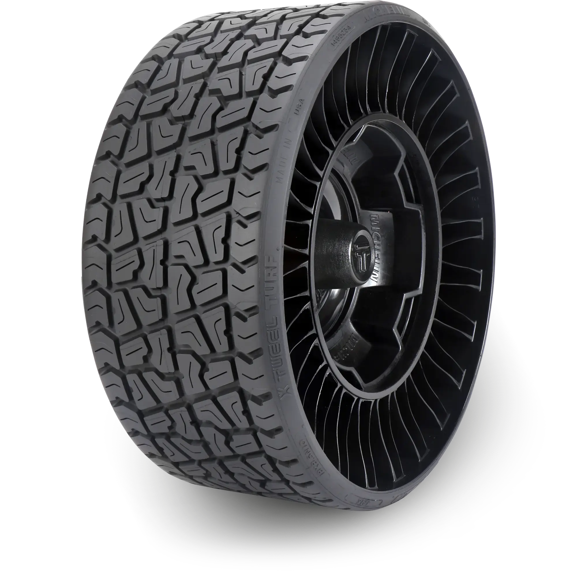 Tyre MICHELIN TWEEL TURF 18x8.5N10 tyre + rim Square