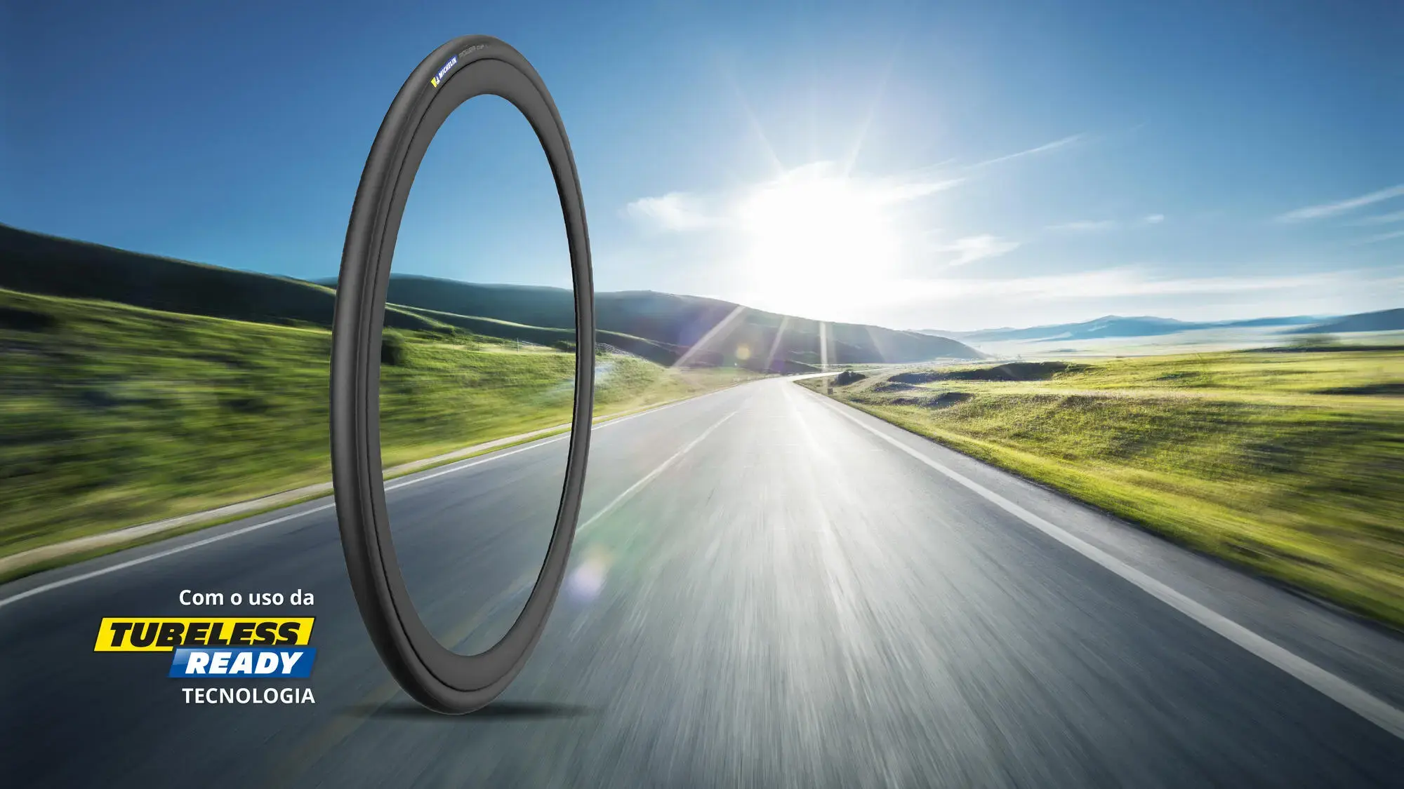 Pneu MICHELIN POWER CUP TLR COMPETITION LINE - Pneu para bicicleta