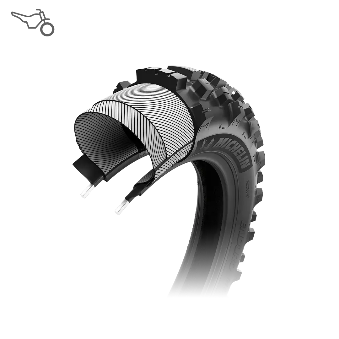 Tyre MICHELIN ENDURO MEDIUM Rear Square