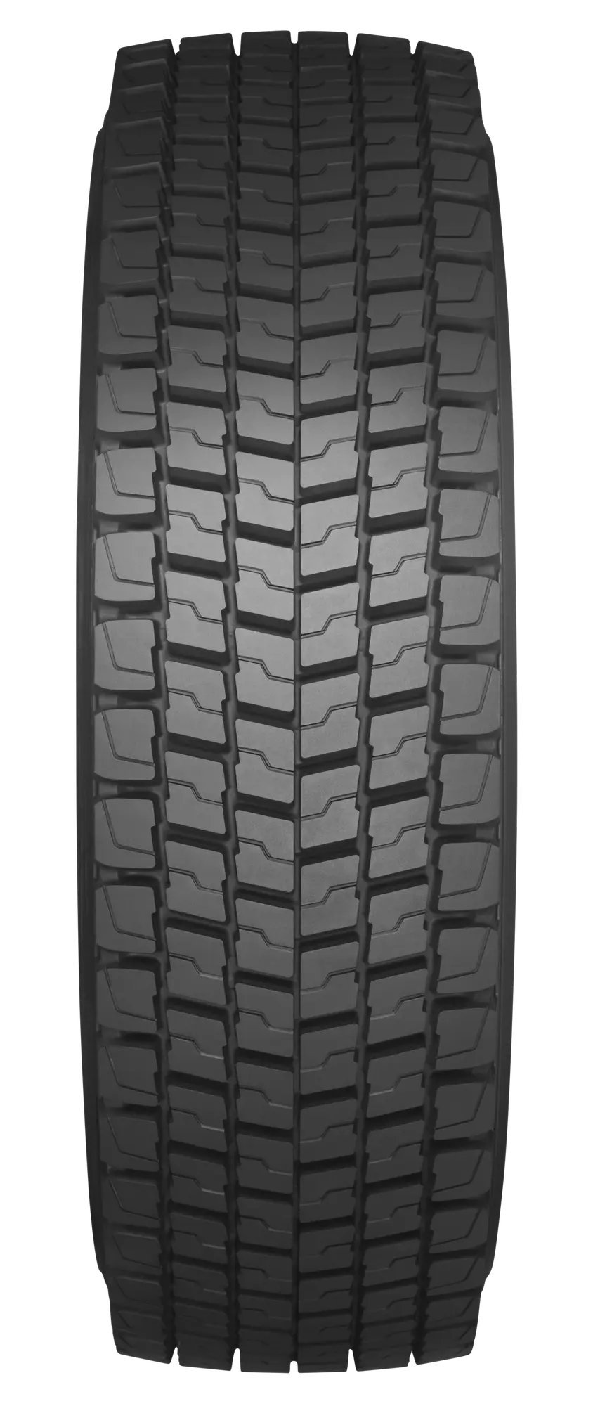 Rendered tread view of a BFGoodrich Route Control D 19.5 tire