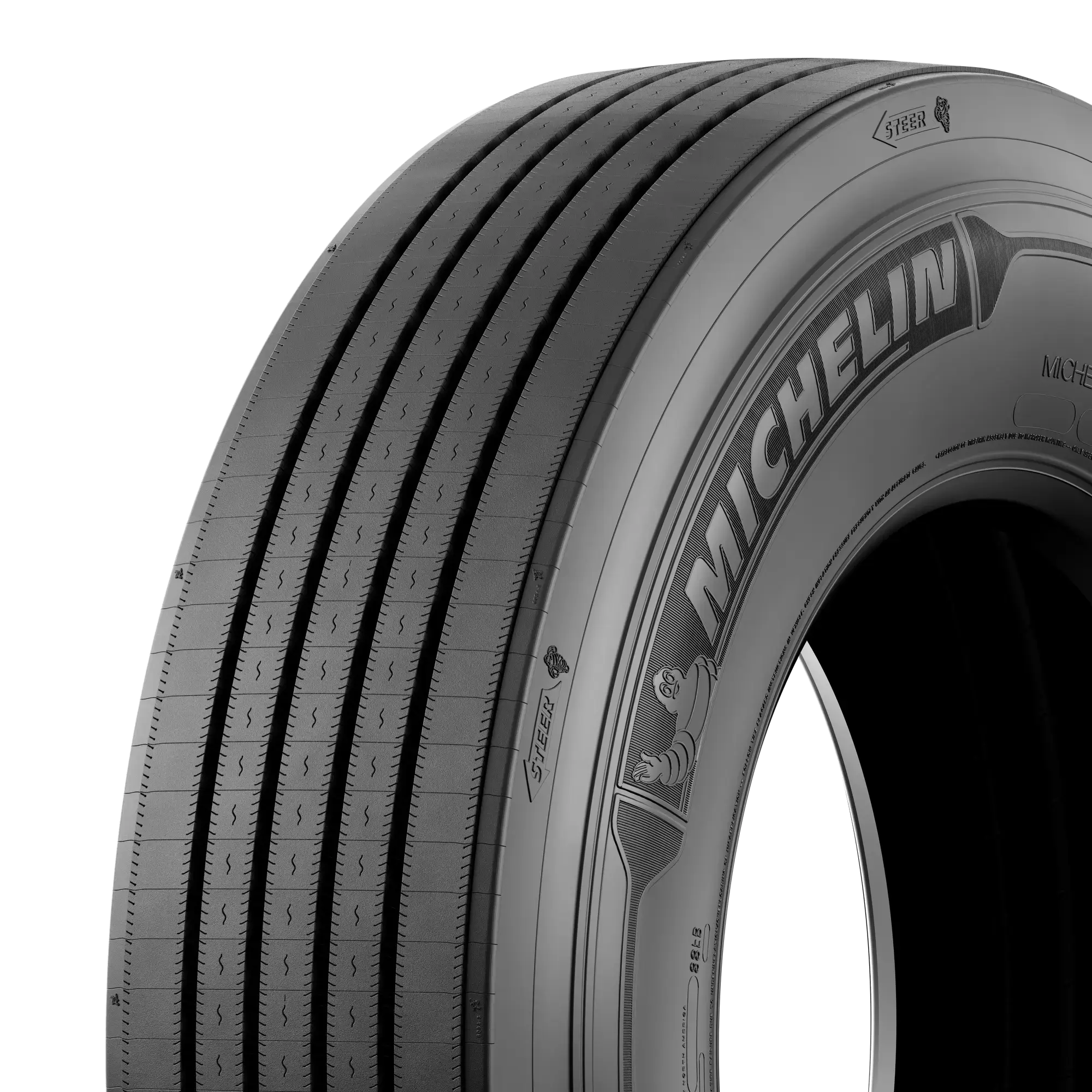 Tire MICHELIN X LINE ENERGY Z All position All-season tire 11 R22.5 tire + rim Square