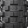 Band MICHELIN TRACKER Achter All-season band 120/90 18 65R A (band + velg) Vierkant