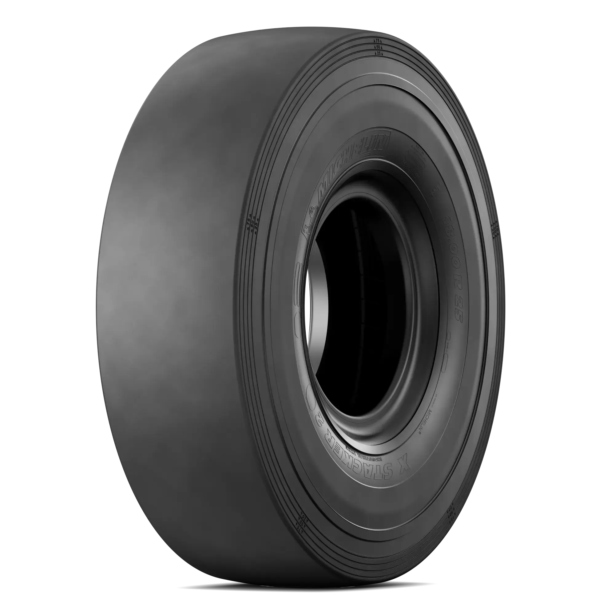 Tire MICHELIN X STACKER 2 All position All-season tire 18.00 R 25 TL 207 A5 tire + rim Square