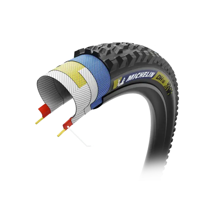 Tyre MICHELIN DH16 RACING LINE Square