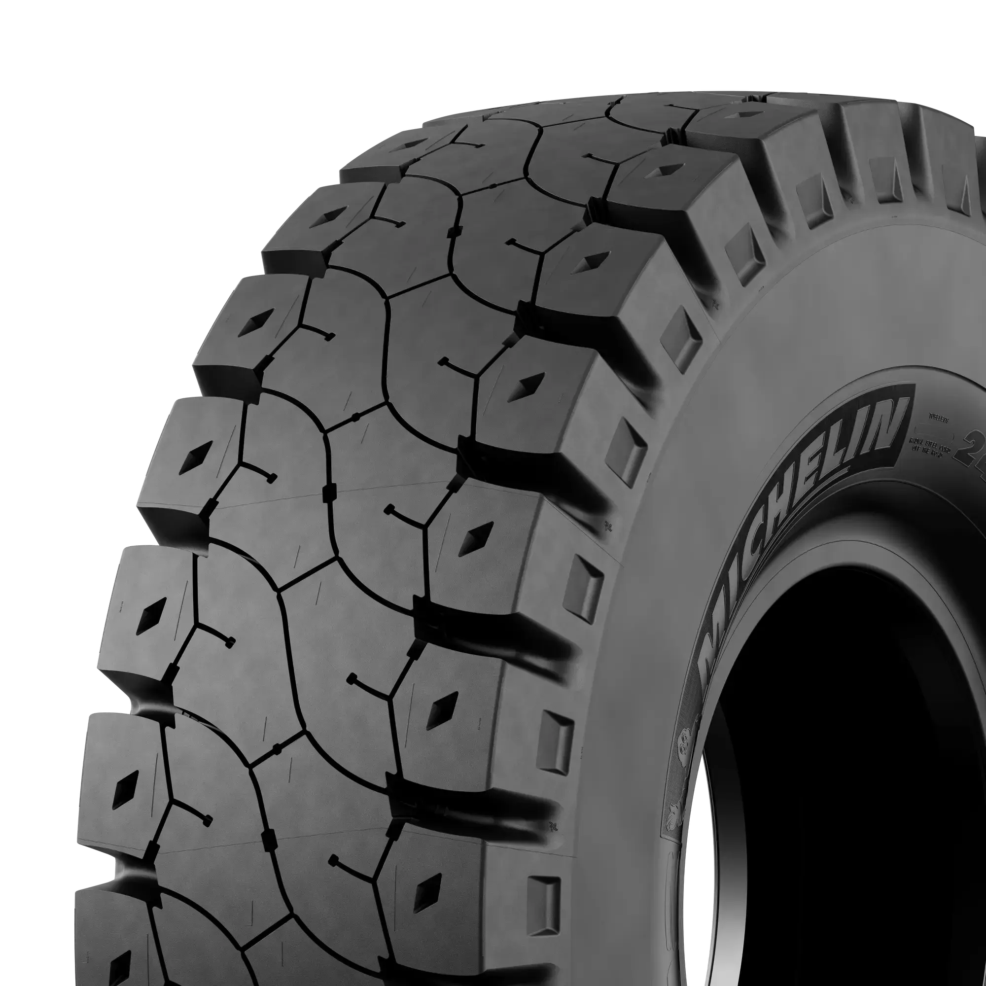 Tire MICHELIN XTRA LOAD PROTECT All-season tire 24.00 R35 tire + rim Square