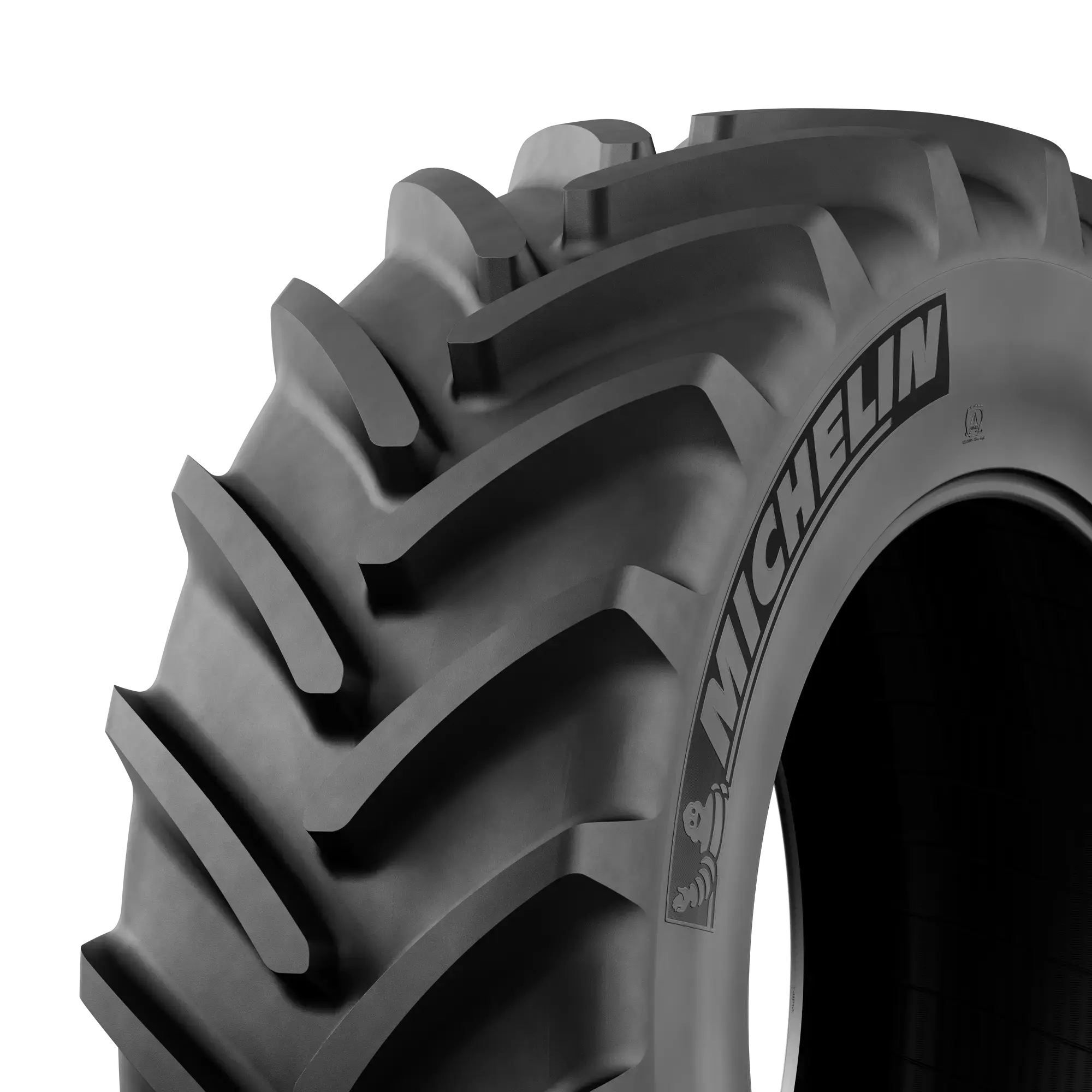 Tire MICHELIN MEGAXBIB 620/70 R42 166A8/166B TL tire + rim Square