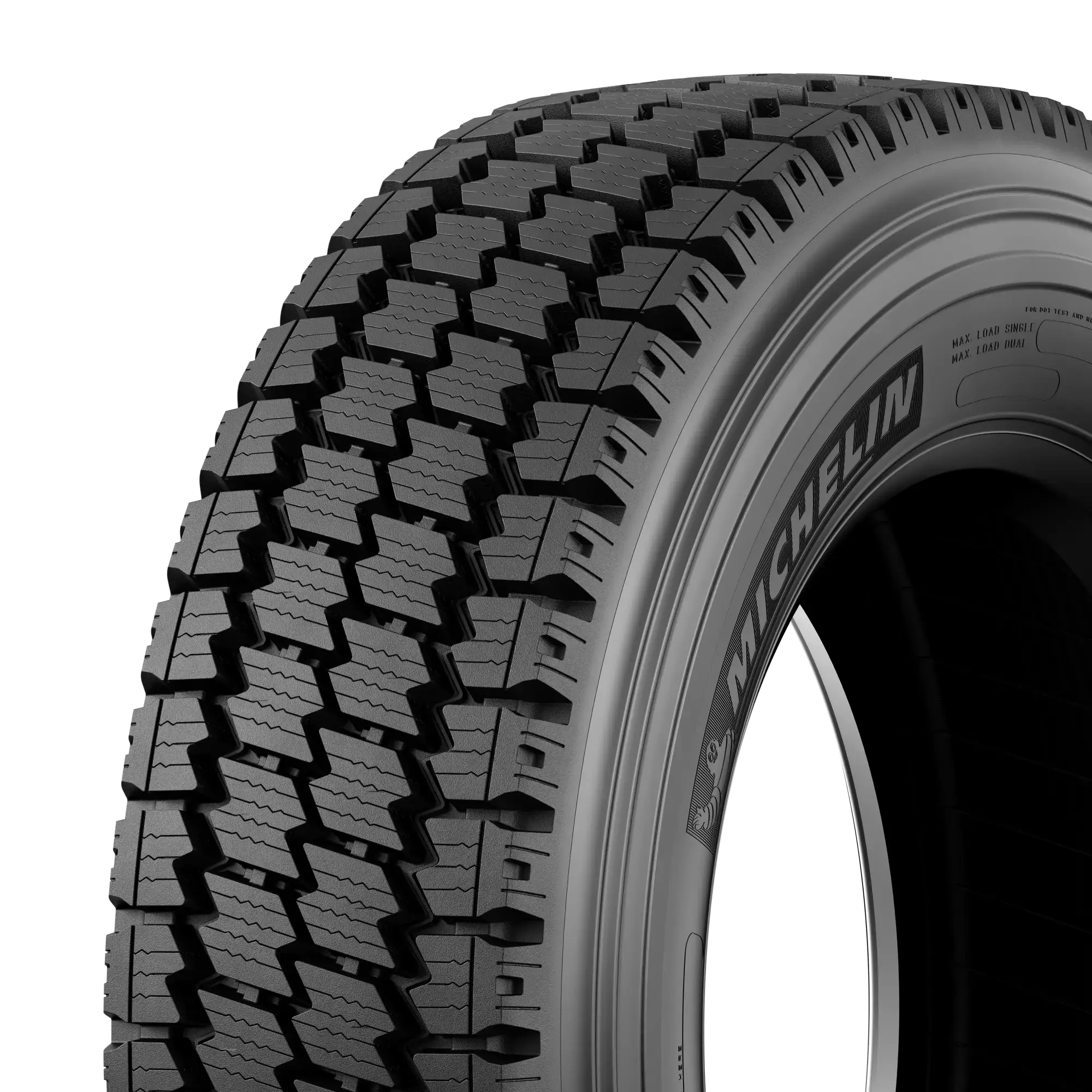 Tire MICHELIN XDS2 Drive 245/70 R19.5 tire + rim Square