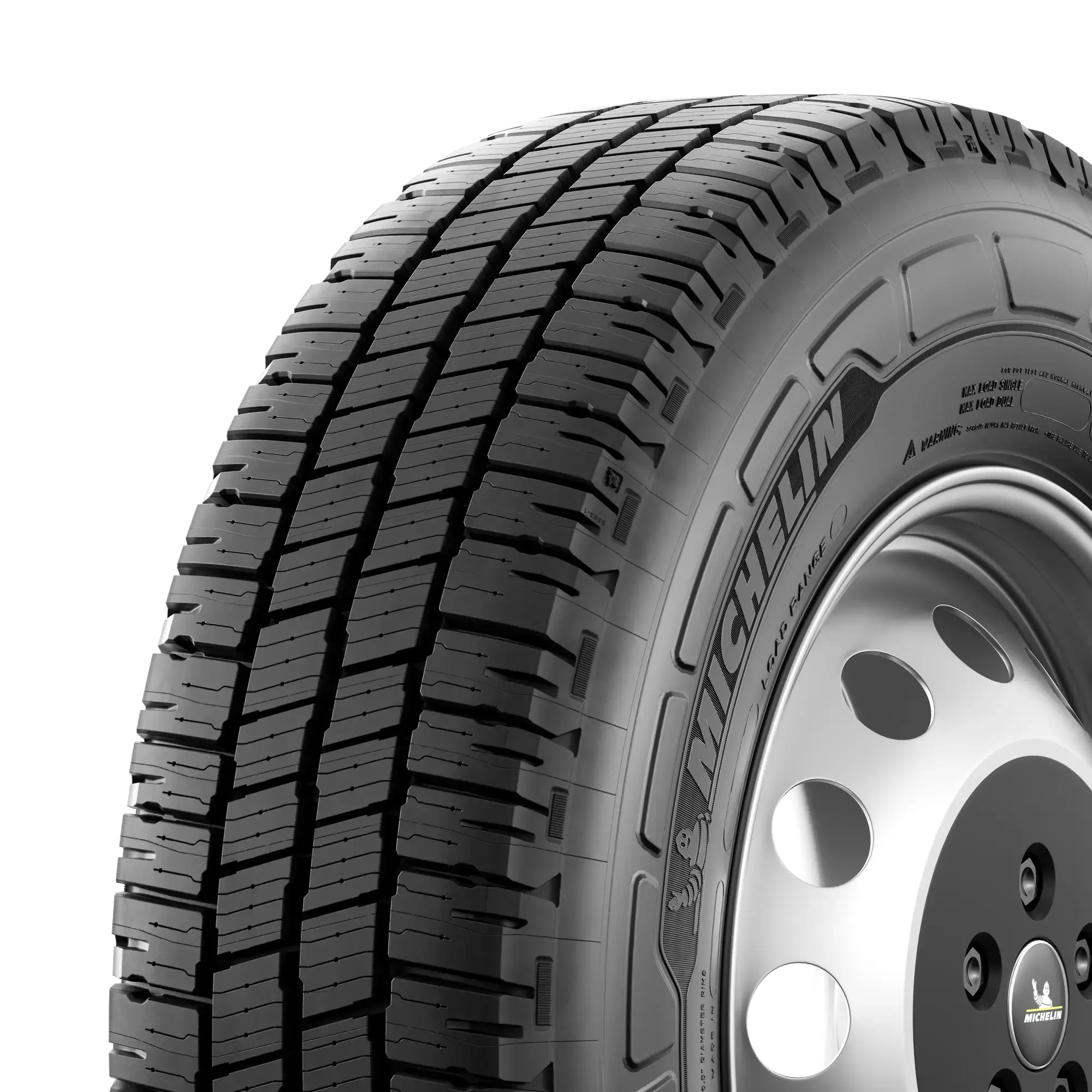 Tire MICHELIN AGILIS CROSSCLIMATE 2 All-season tire LT 225/75 R16 A (tire + rim) Square