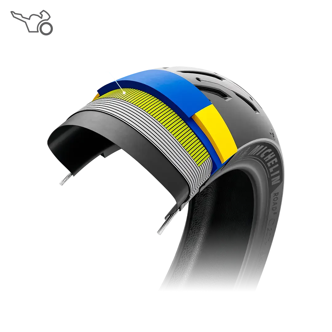 Reifen MICHELIN ROAD 5 Hinterreifen Quadratisch