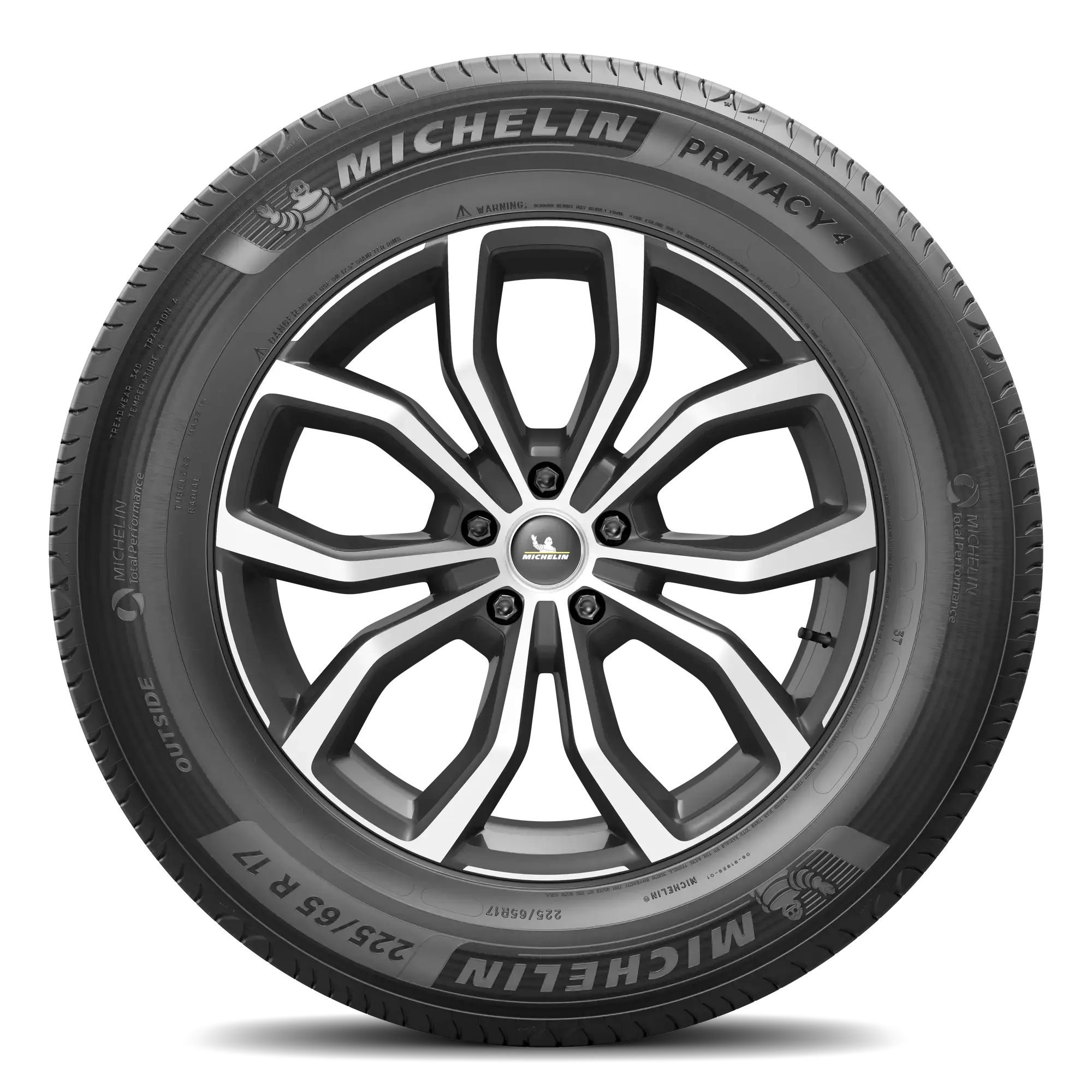 Tyre MICHELIN PRIMACY 4 SUV Summer tyre 225/65 R17 102H A (tyre + rim) Square