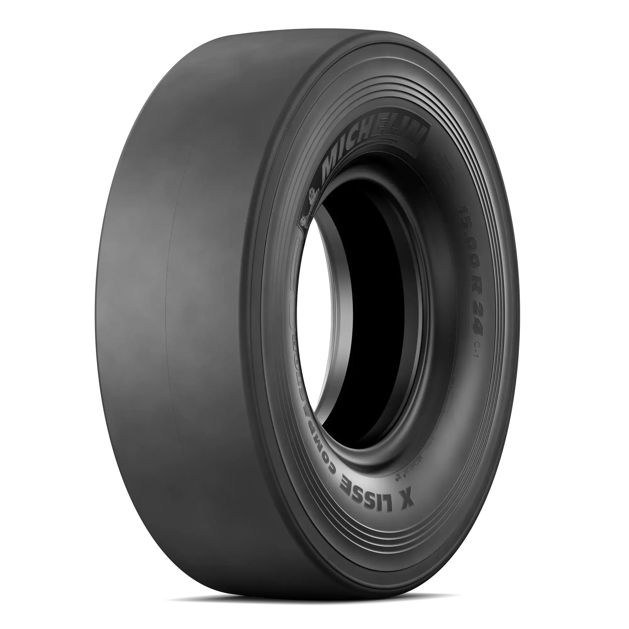 Tire MICHELIN X Lisse Compacteur 15.00 R 24 tire + rim Square