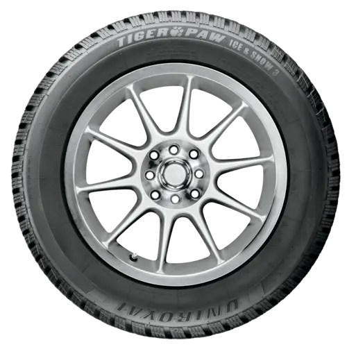 Tire UNIROYAL TIGER PAW ICE AND SNOW 3 Winter tire 215/60 R16 A (tire + rim) Square