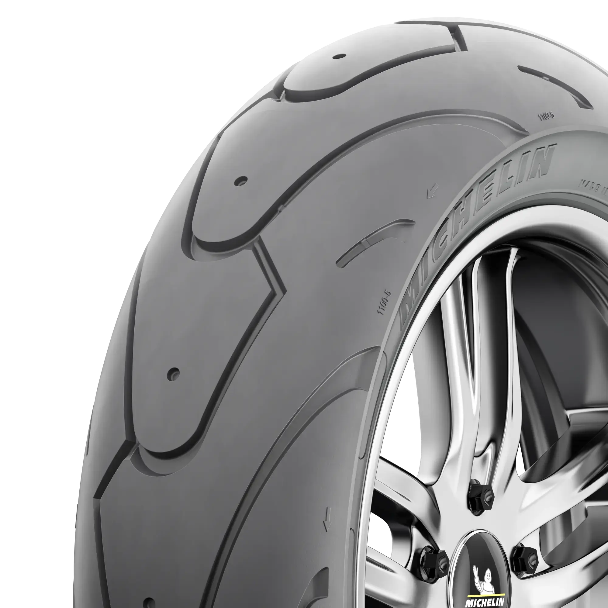 Pneumatico MICHELIN BOPPER Anteriore e posteriore Pneumatici per tutte le stagioni 130/70 12 56L A (pneumatico + cerchio) Quadrato