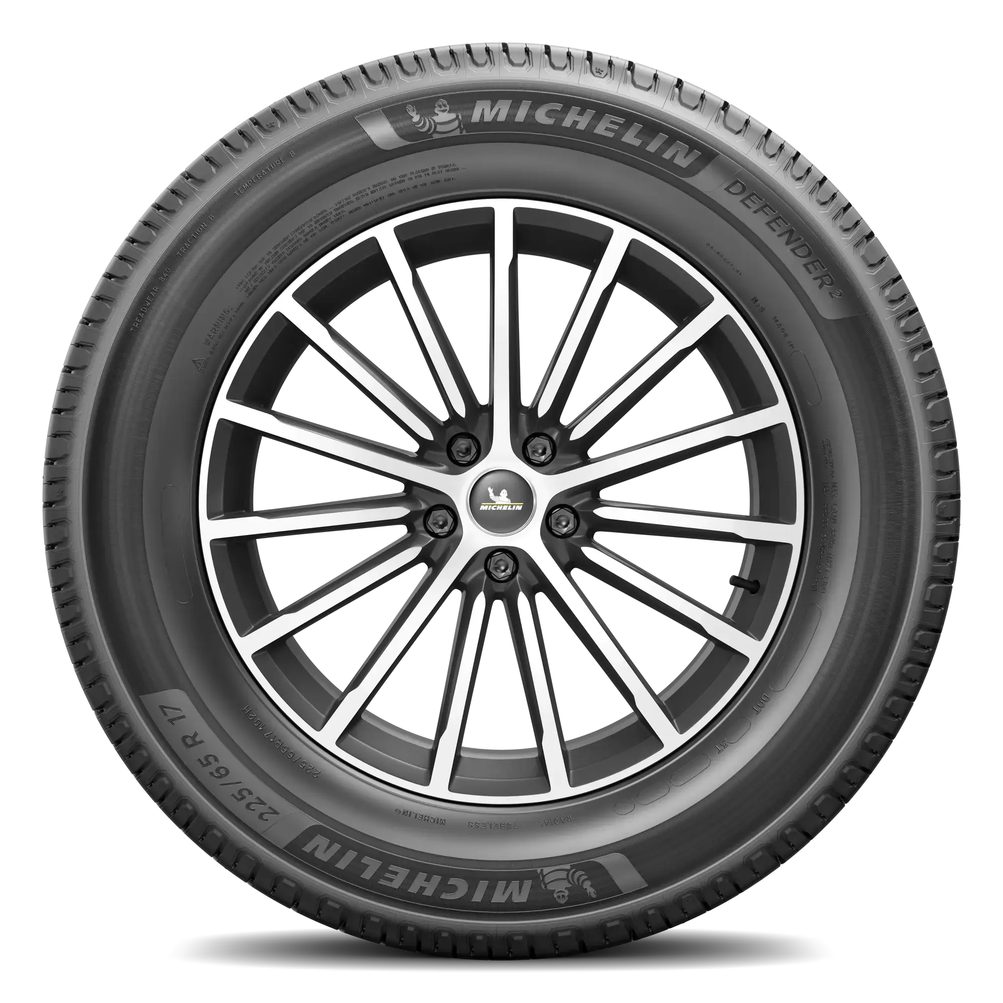 Llanta MICHELIN DEFENDER 2 Llantas para todas las estaciones 225/65 R17 102H Una (llanta + rin) Cuadrado