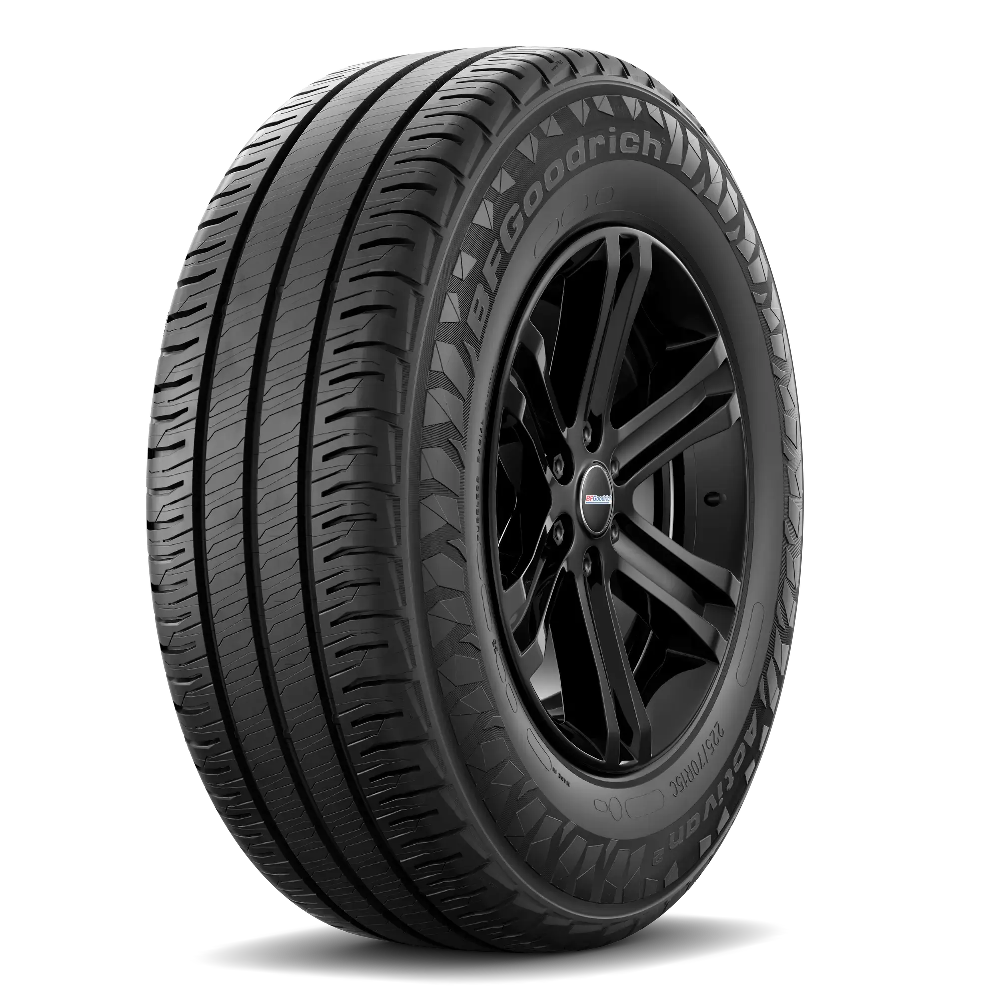 Pneu BFGOODRICH ACTIVAN 2 225/70 R15 A (pneu + jante) Carré