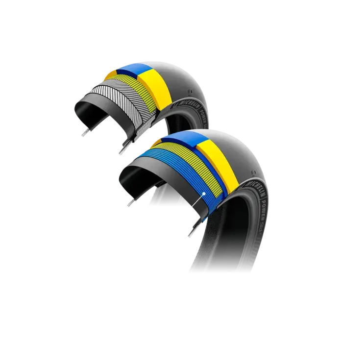 Tyre MICHELIN POWER SLICK 2 Set Square