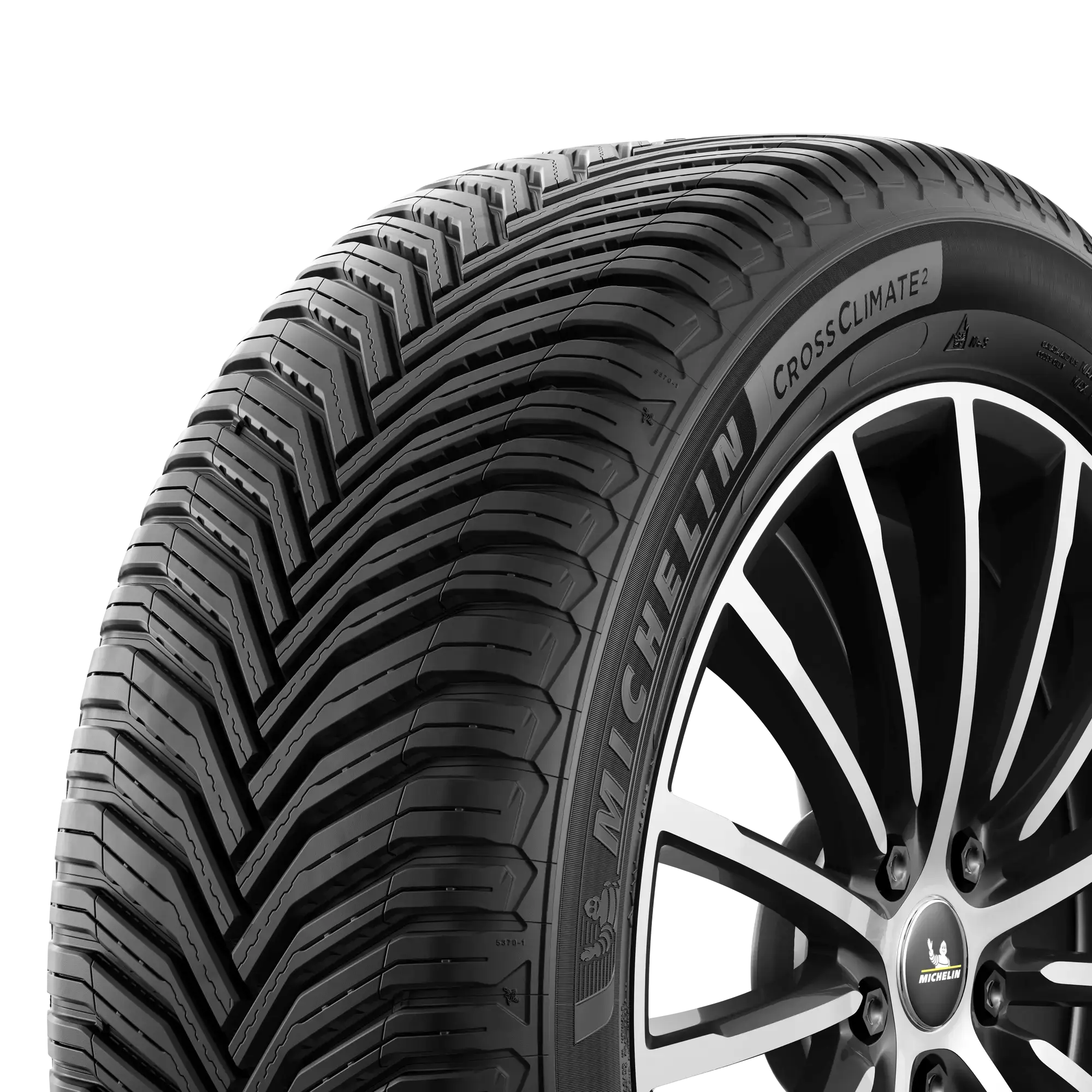 Pneu MICHELIN CROSSCLIMATE 2 A/W Pneu toutes saisons 215/55 R17 94V A (pneu + jante) Carré