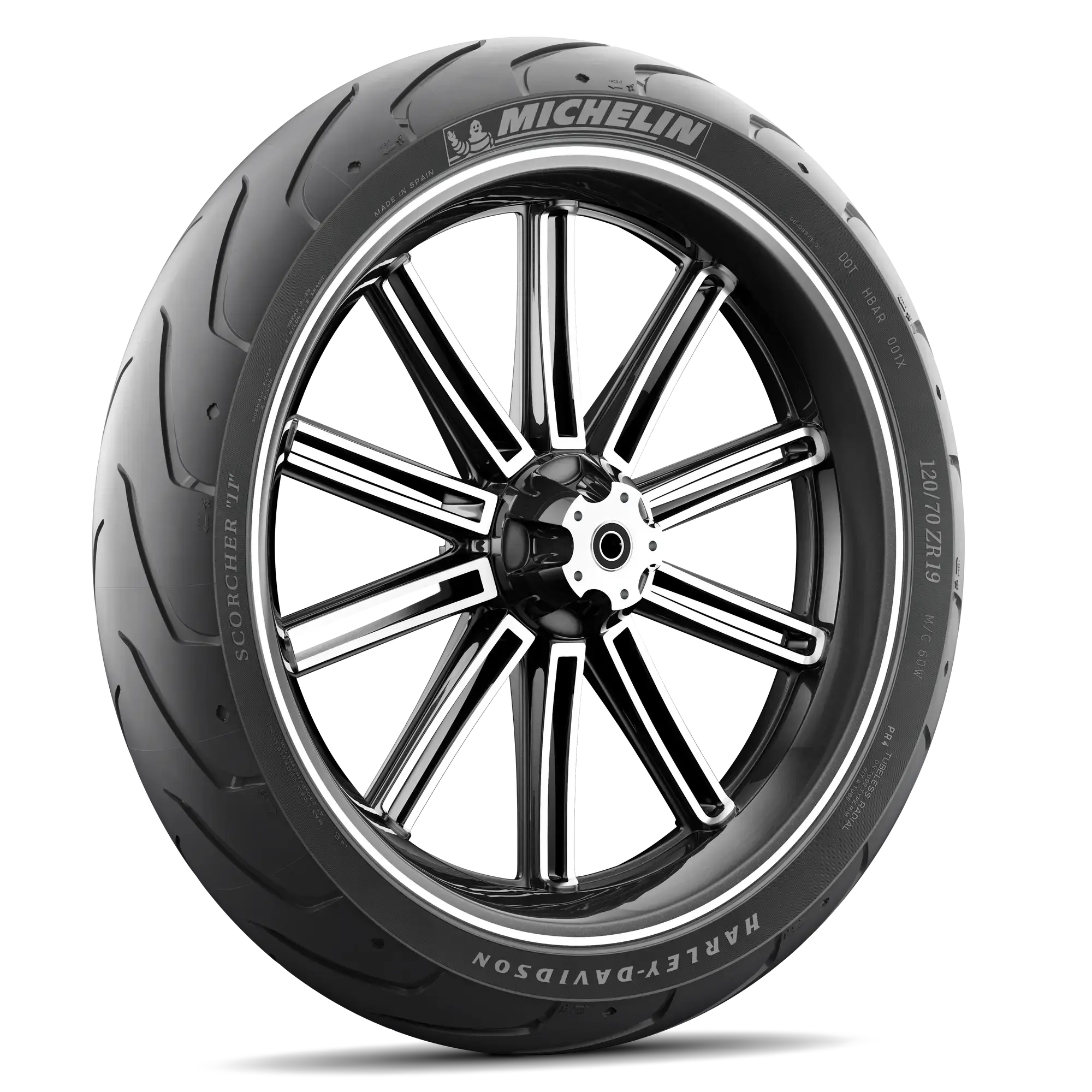 ミシュラン スコーチャー　240/40R18 FXBR VRSCDX等に ミシュラン 240⁄40R18 VRSCDX等に Radial Rear TL ミシュラン