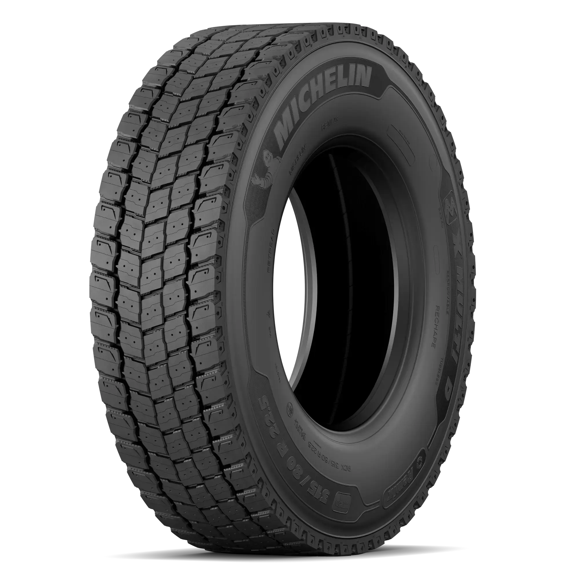 Tyre MICHELIN X MULTI D Drive 315/80 R22.5 tyre Square