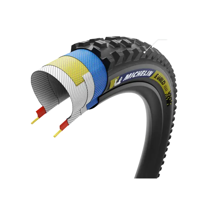 タイヤ MICHELIN E-WILD REAR RACING LINE スクエア