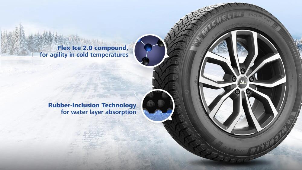 Dæk MICHELIN X-ICE SNOW SUV Vinterdæk egenskaber-og-fordele-2 16/9