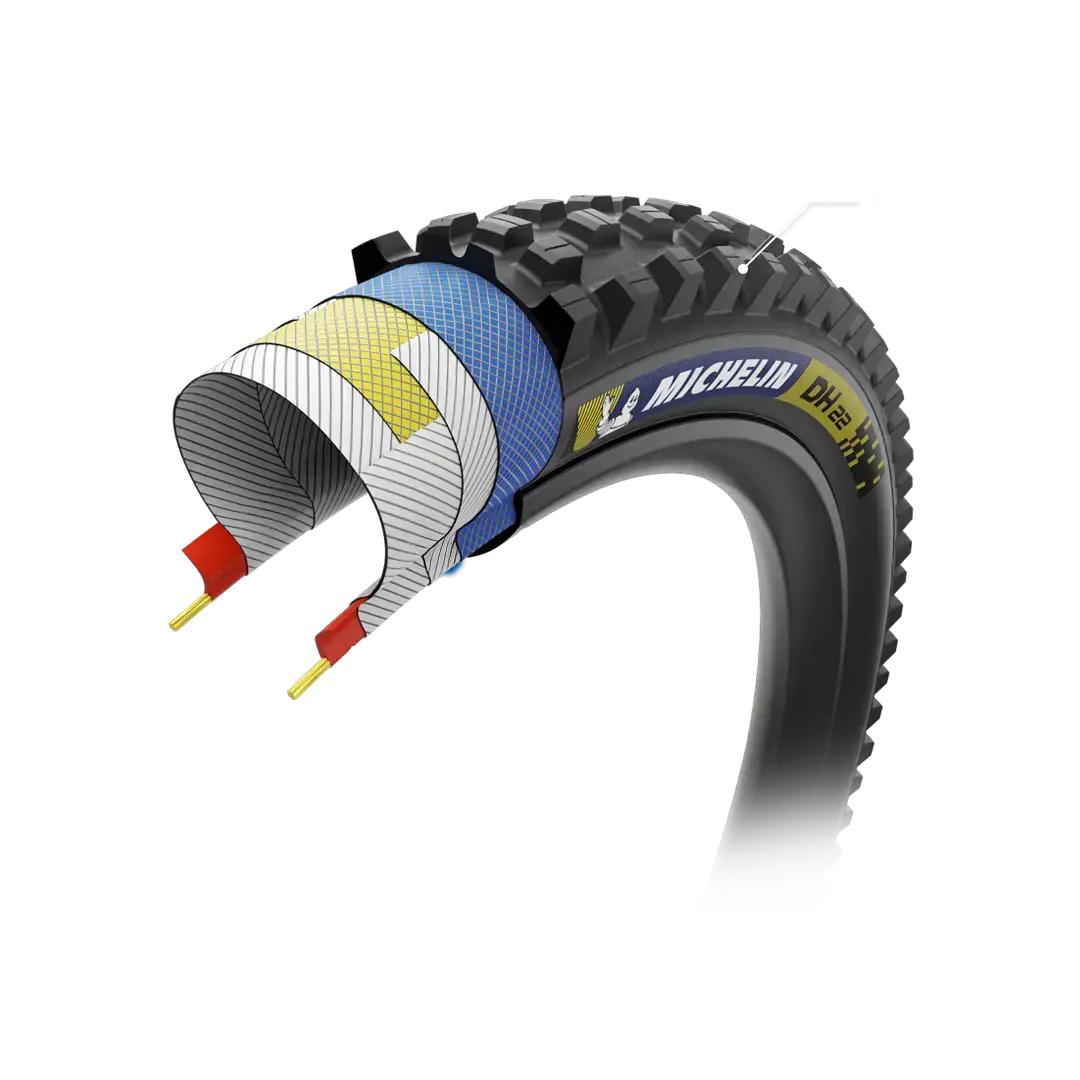 タイヤ MICHELIN DH22 FB RACING LINE スクエア