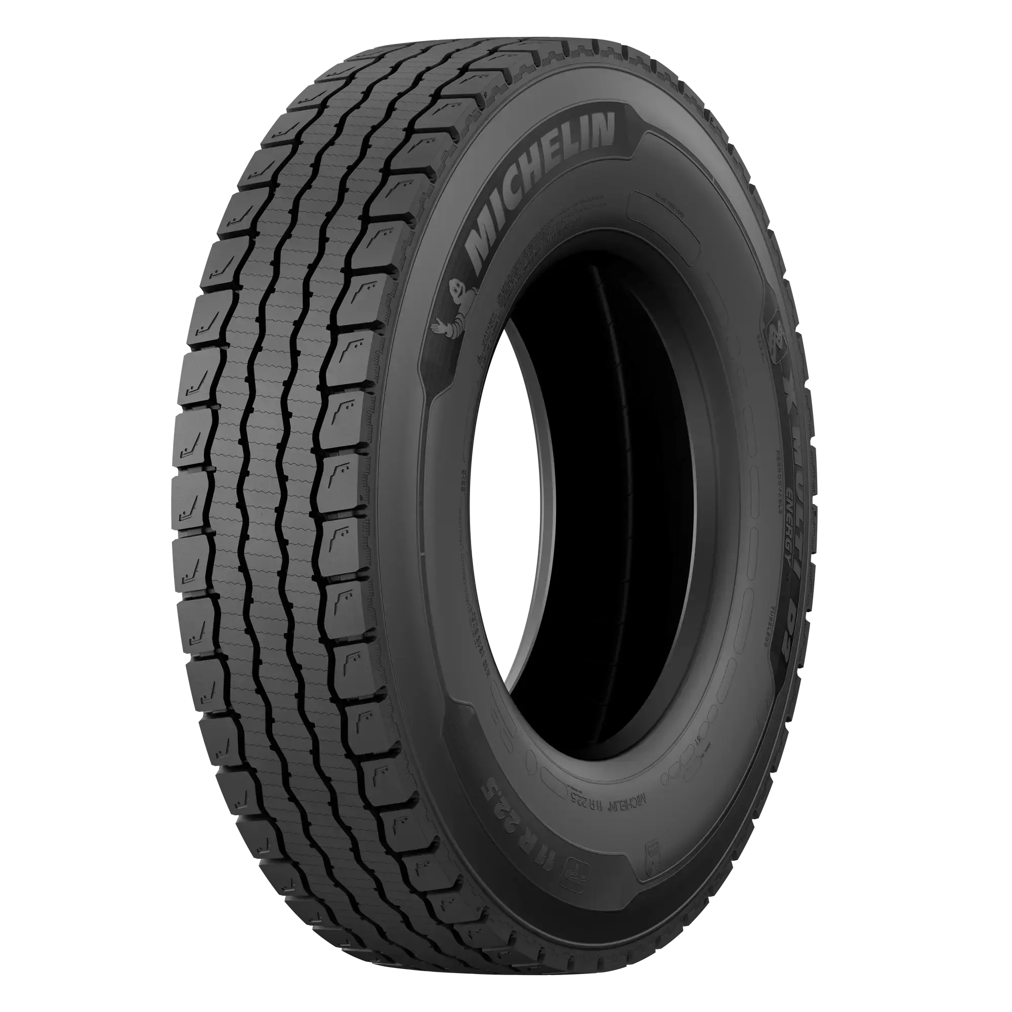 Tire MICHELIN X MULTI ENERGY D2 Drive All-season tire 11 R22.5 LRH 146/143L VB TL tire + rim Square