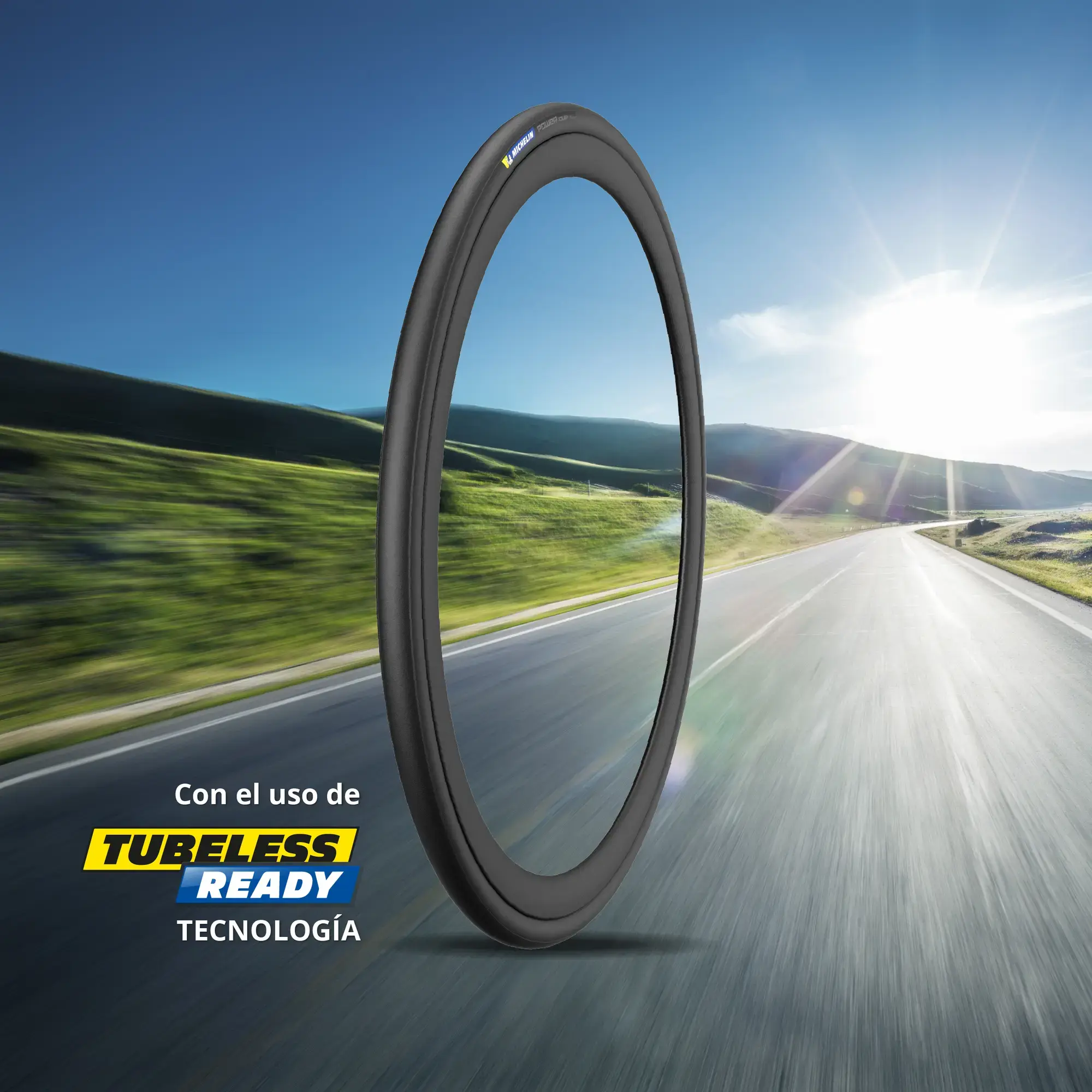 MICHELIN POWER CUP TLR COMPETITION LINE - Neumático de bicicleta