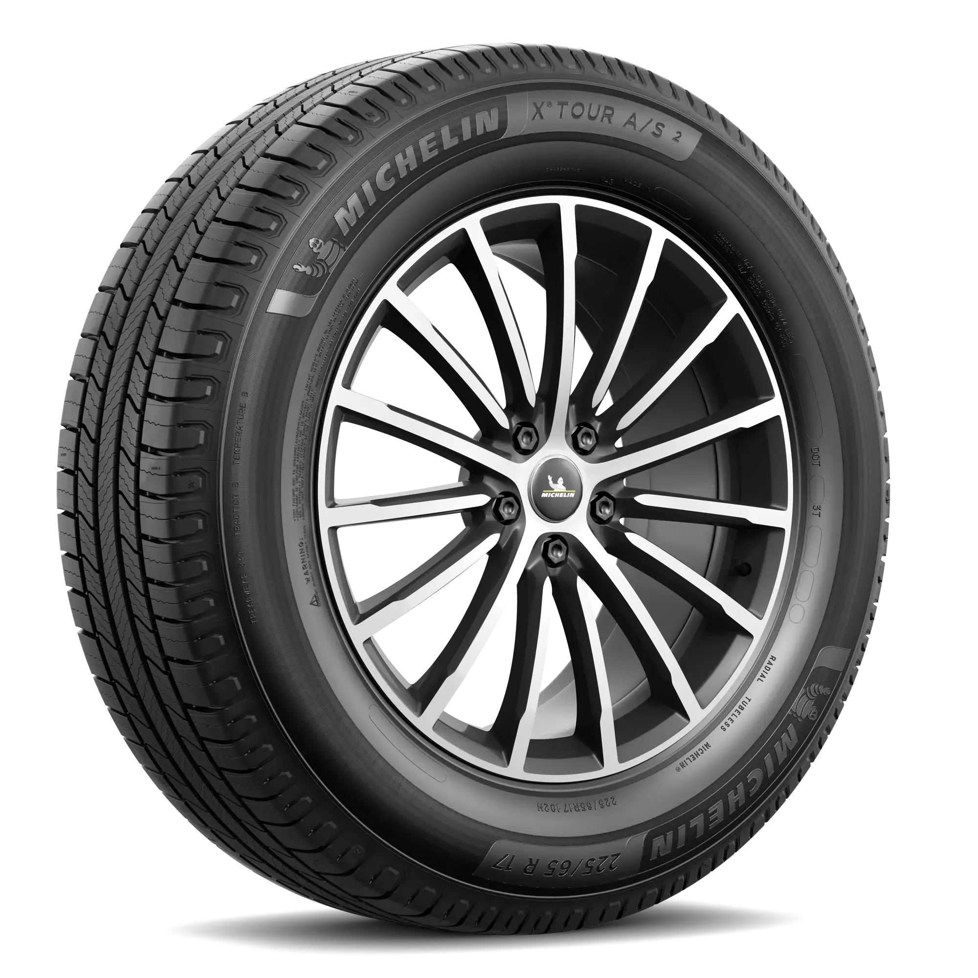 타이어 MICHELIN X TOUR A/S 2 올 시즌 타이어 225/65 R17 102H A(타이어 + 림) 스퀘어