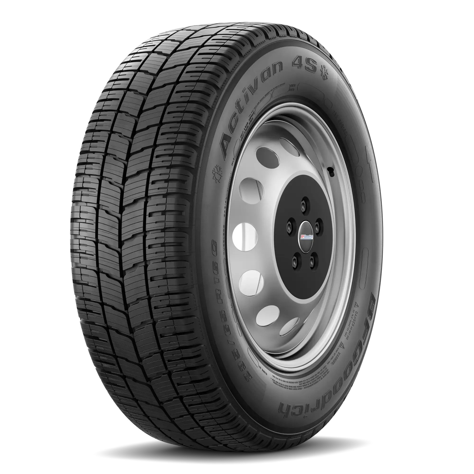 Pneu BFGOODRICH ACTIVAN 4S Pneu toutes saisons 235/65 R16C 115/113R A (pneu + jante) Carré