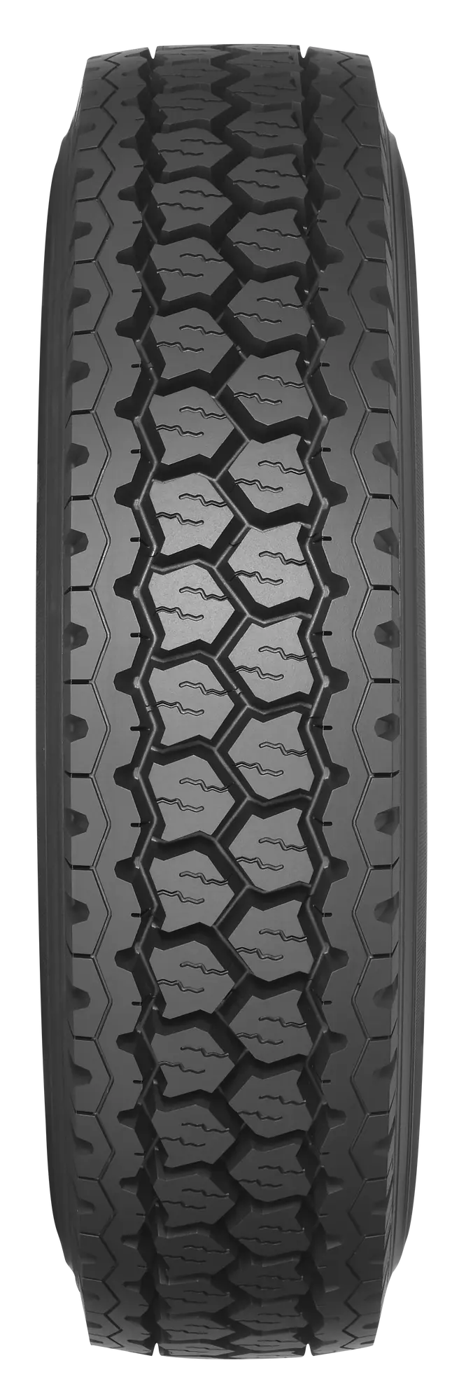 Rendered tread view of a BFGoodrich DR444 tire