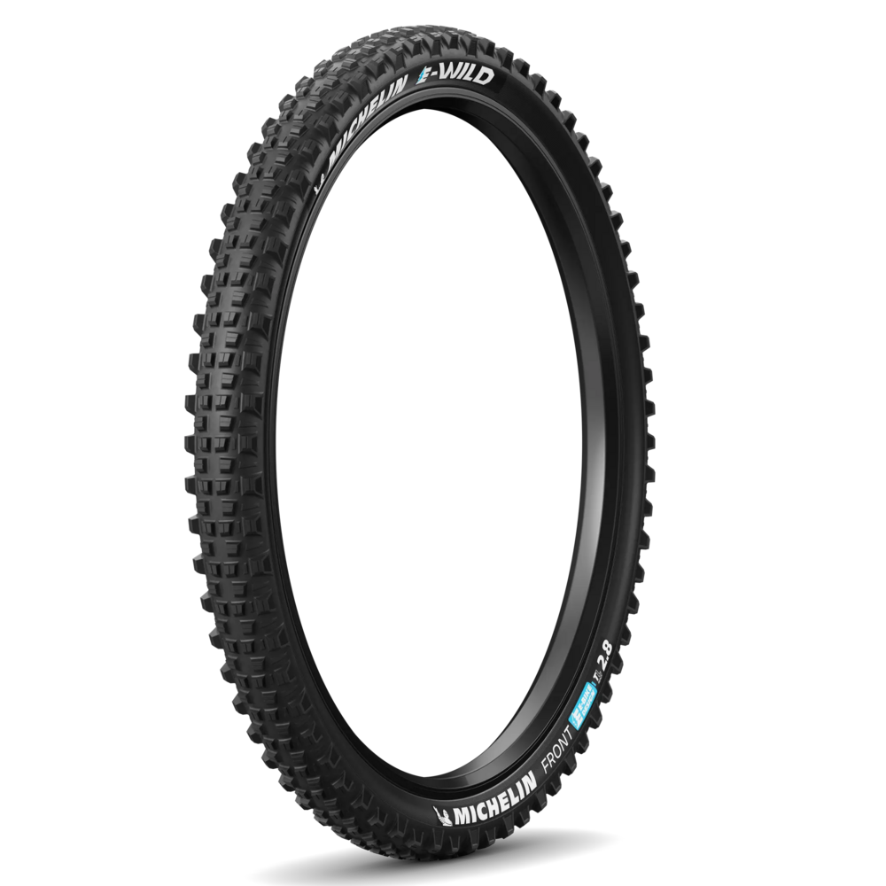 Pneu MICHELIN E-WILD FRONT COMPETITION LINE Avant 29x2.60 A (pneu + jante) Carré