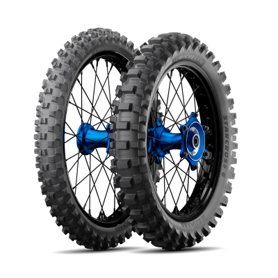 Pneu MICHELIN STARCROSS 6 MEDIUM HARD Configurar A (pneu + aro) Quadrado