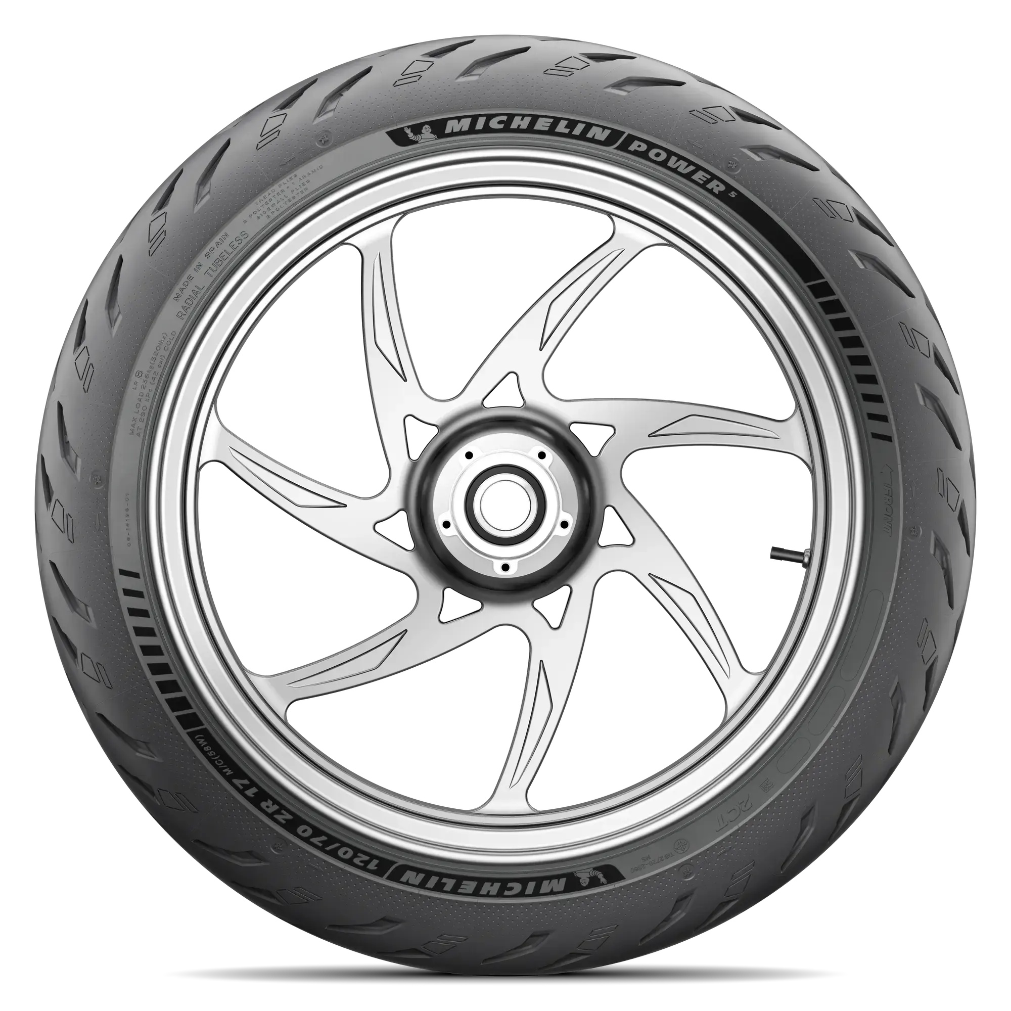 正規品 ミシュラン パワー5 前後セット, ＜120⁄70ZR17 M⁄C 58W TL 190
