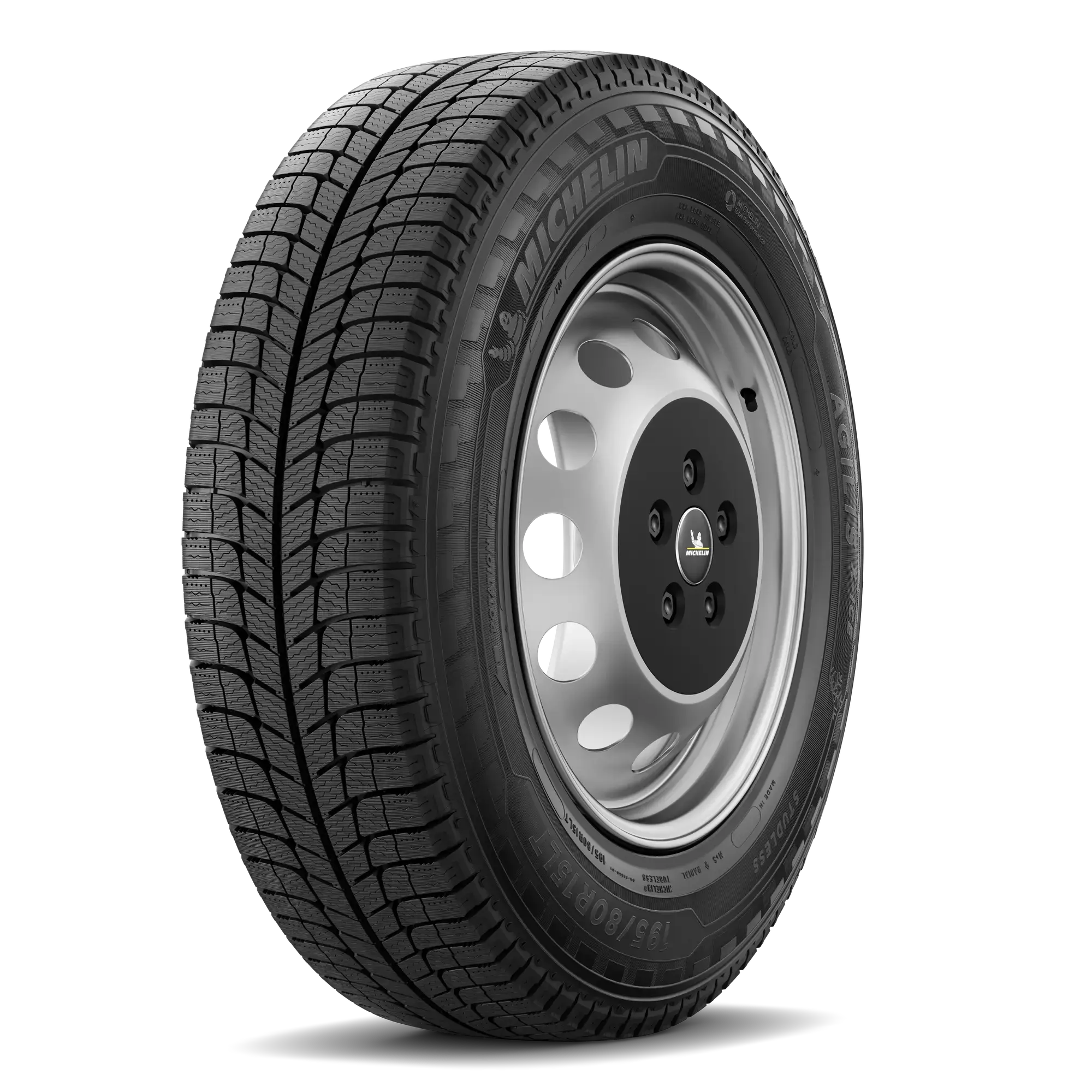 195/80R15LT スタッドレスタイヤ ミシュラン 2023年製 8分山 15インチ 