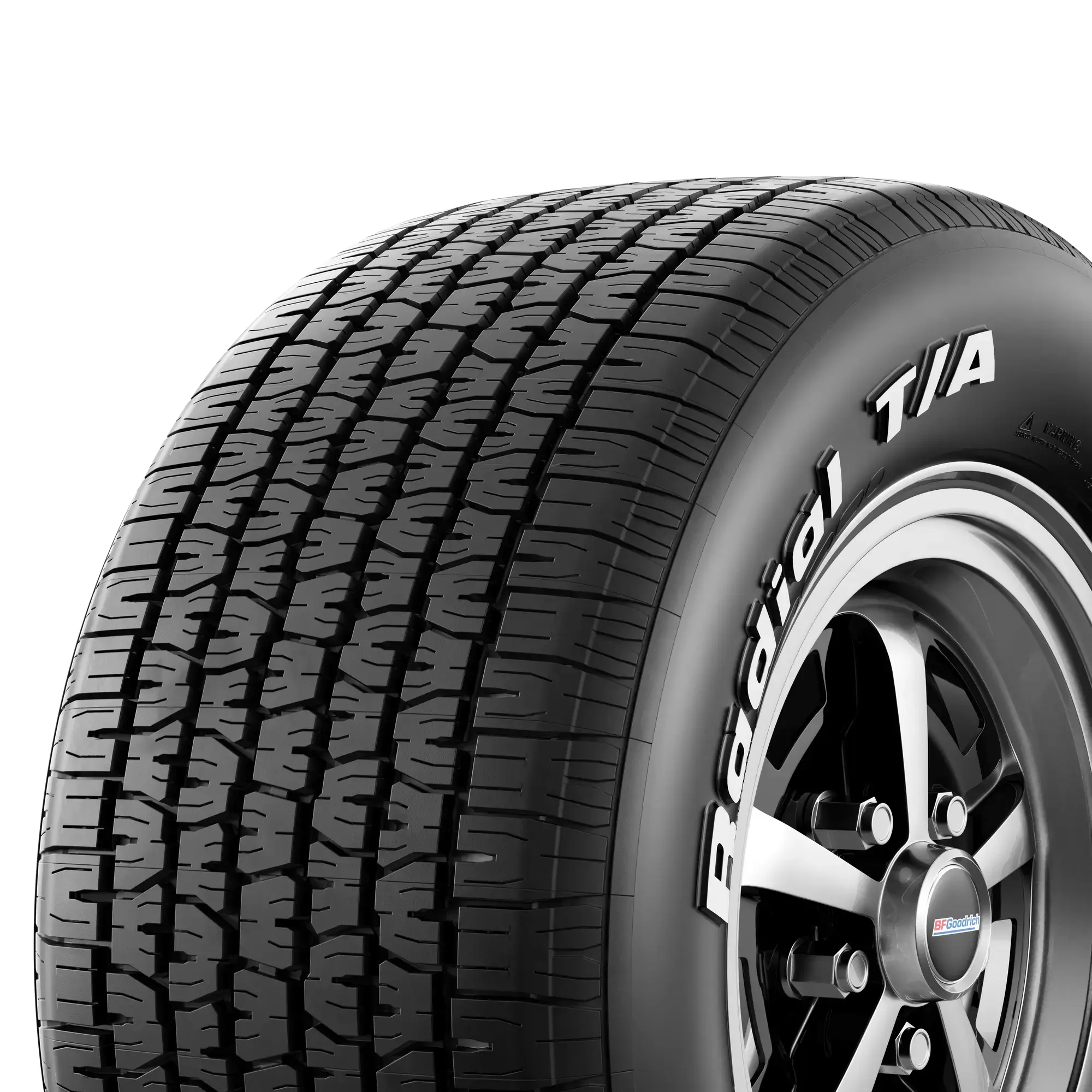 Llanta BFGOODRICH RADIAL T/A Llantas para todas las estaciones P295/50 R15 105S Una (llanta + rin) Cuadrado
