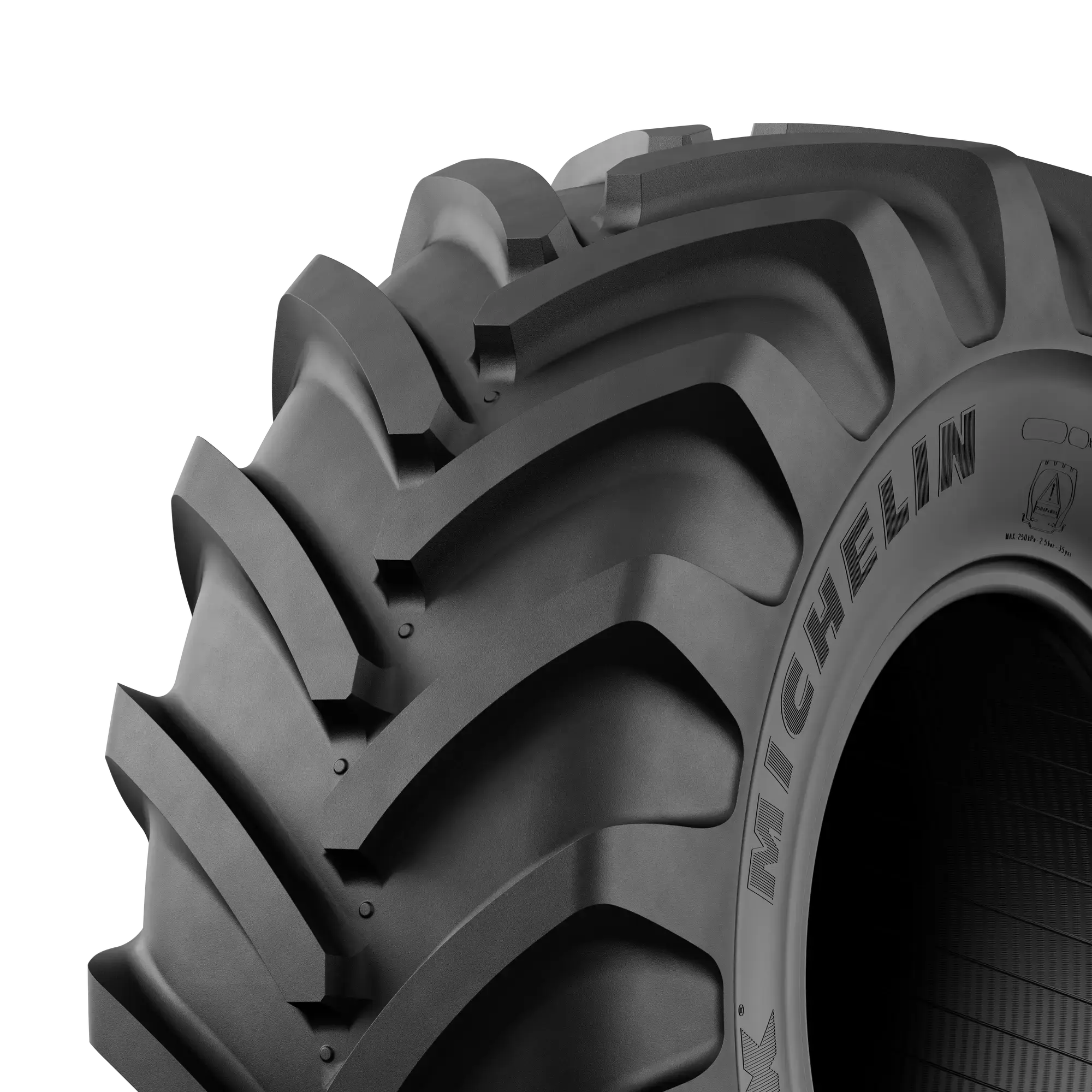 Tire MICHELIN XM47 425/75 R20 tire + rim Square