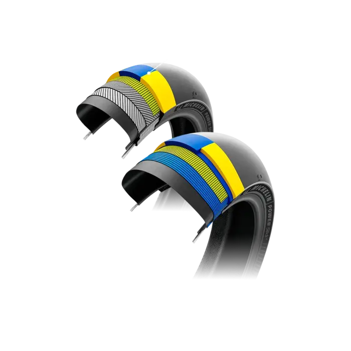 Tyre MICHELIN POWER SLICK 2 Set Square