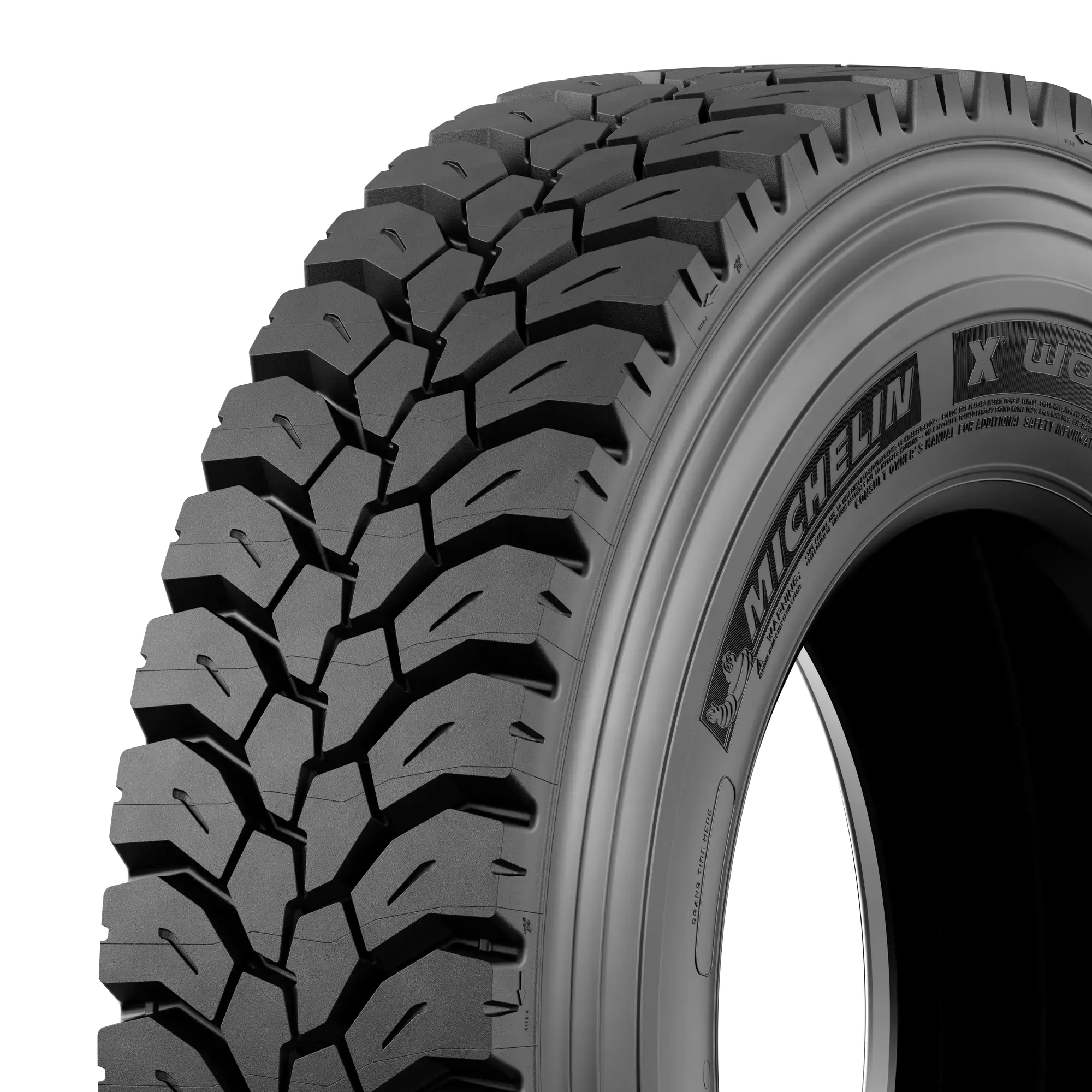 Tire MICHELIN X WORKS XDY Drive All-season tire 11 R22.5 tire + rim Square