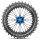 Band MICHELIN STARCROSS 6 MUD Achterkant 4-seizoenenband 110/90-19 62M A (band + velg) Vierkant