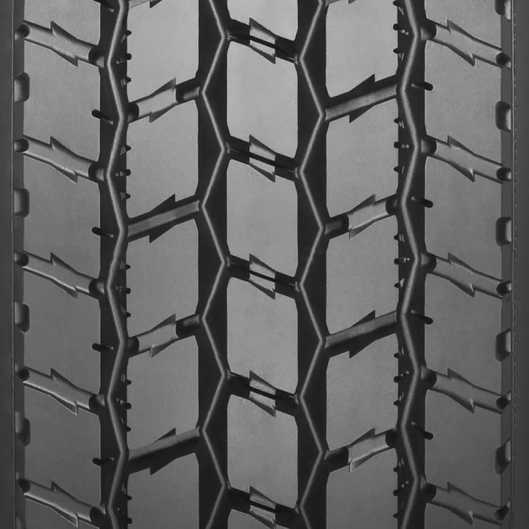 Rendered cutout view of a BFGoodrich DR454 tire
