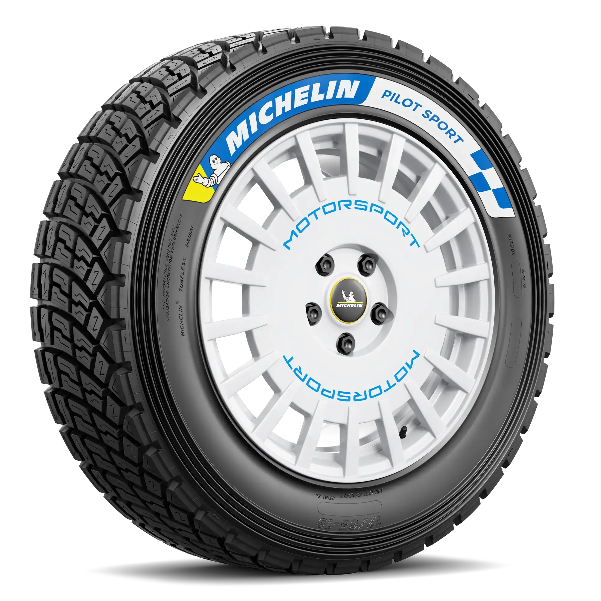 Pneu MICHELIN PILOT SPORT GRAVEL Droite Pneu toutes saisons 17/65-15 A (pneu + jante) Carré