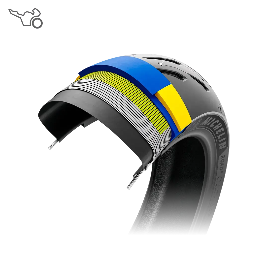 Reifen MICHELIN ROAD 5 Hinterreifen Quadratisch