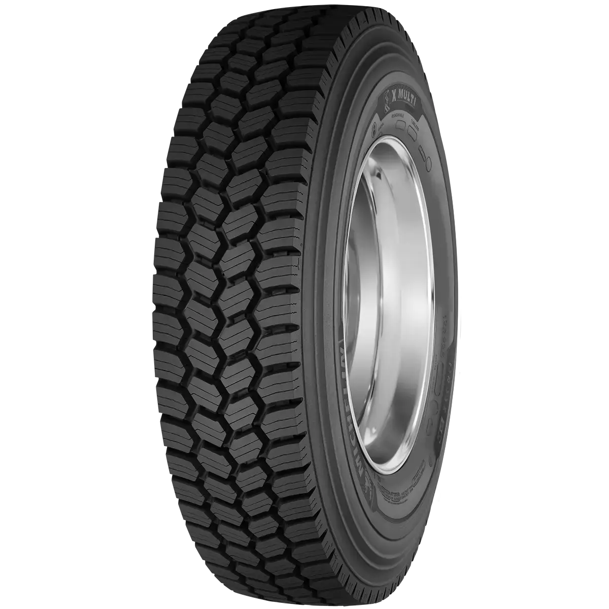 Tire MICHELIN X MULTI GRIP D - 12R22.5 All position Winter tire 12R22.5 tire + rim Square
