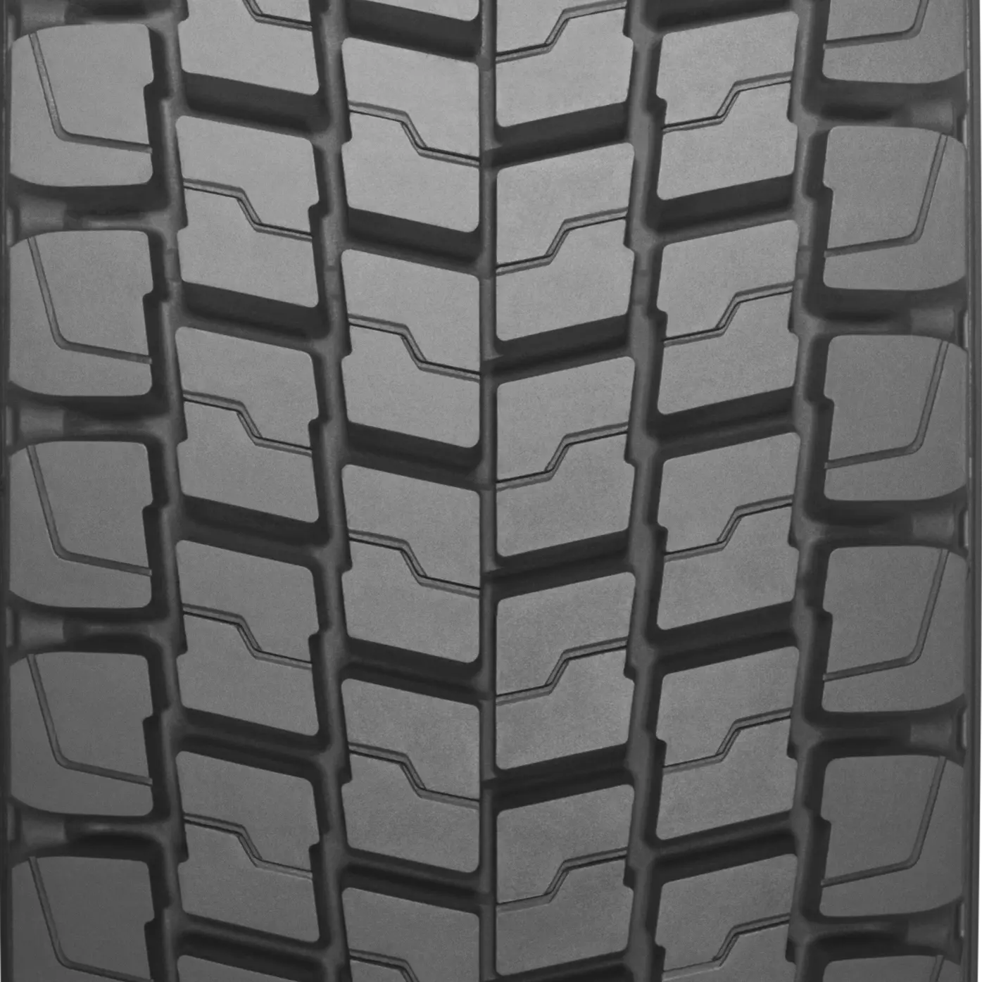 Rendered cutout view of a BFGoodrich Route Control D 19.5 tire