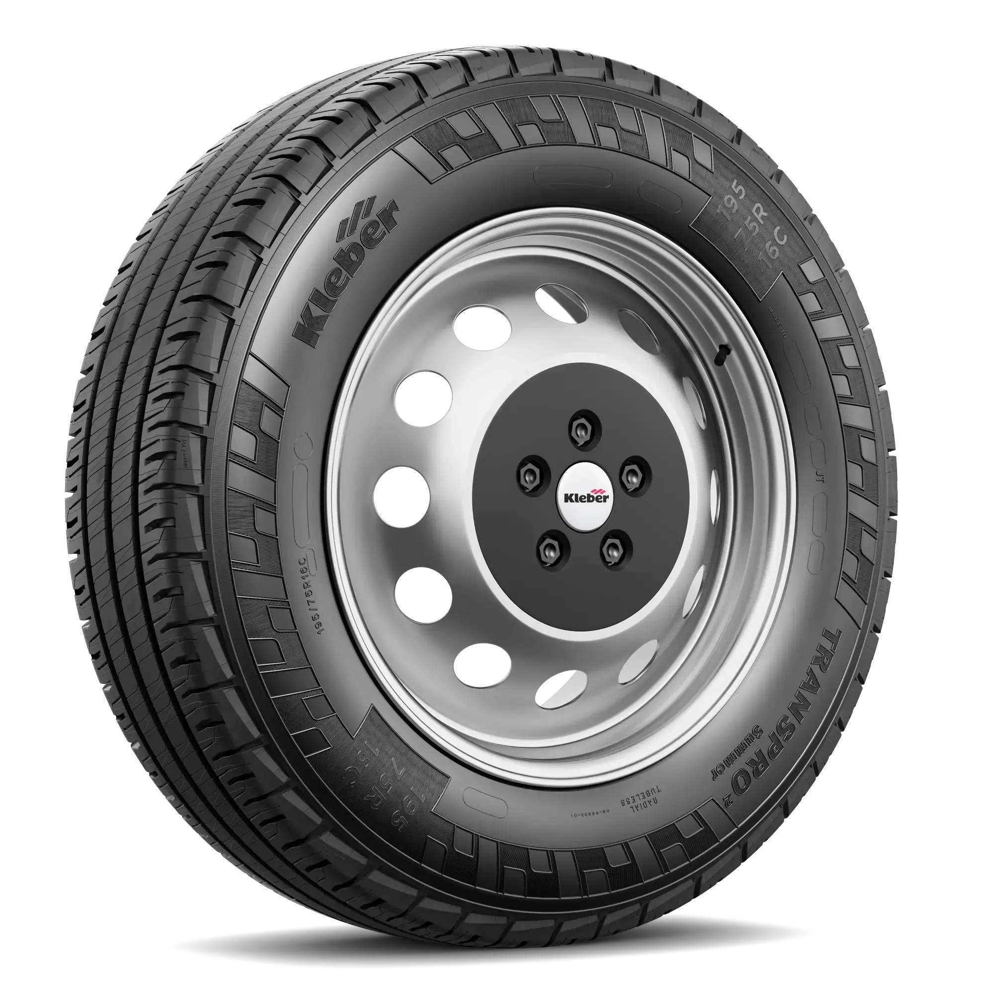 Abroncs KLEBER TRANSPRO 2 Nyári gumi 195/75 R16C 107/105R A (abroncs + felni) Négyzetes