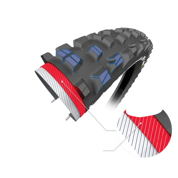 タイヤ MICHELIN DH34 BIKE PARK スクエア