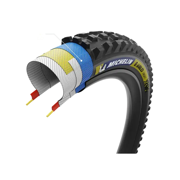 タイヤ MICHELIN E-WILD FRONT RACING LINE スクエア
